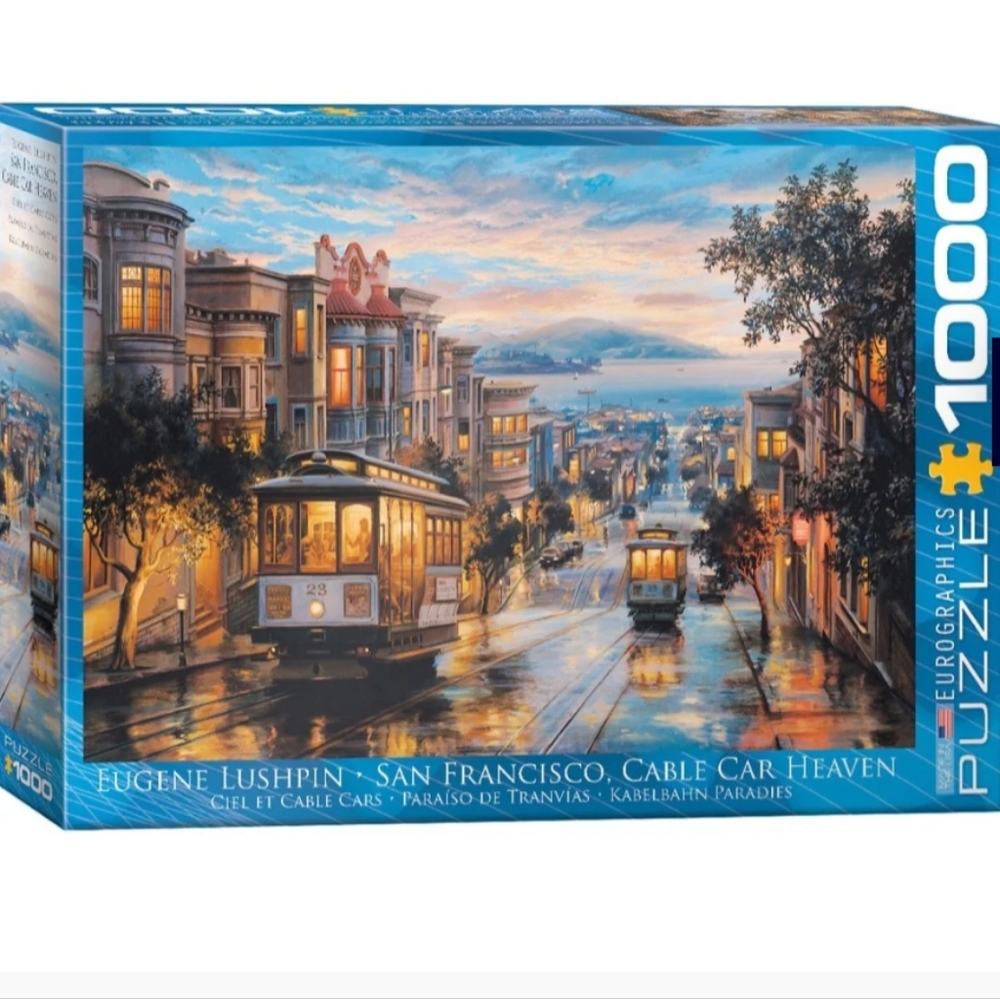 EuroGraphics San Francisco Cable Car Heaven Puzzle